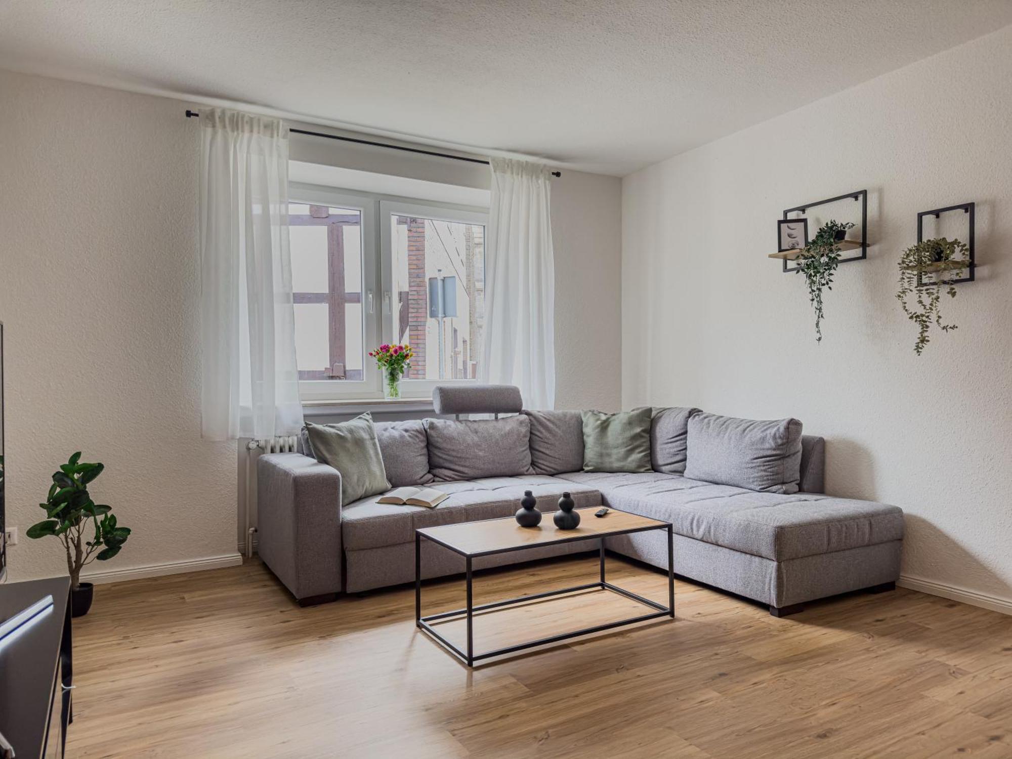 Homelystays Stilvolles Apartment An Der Kirche Lemförde Buitenkant foto