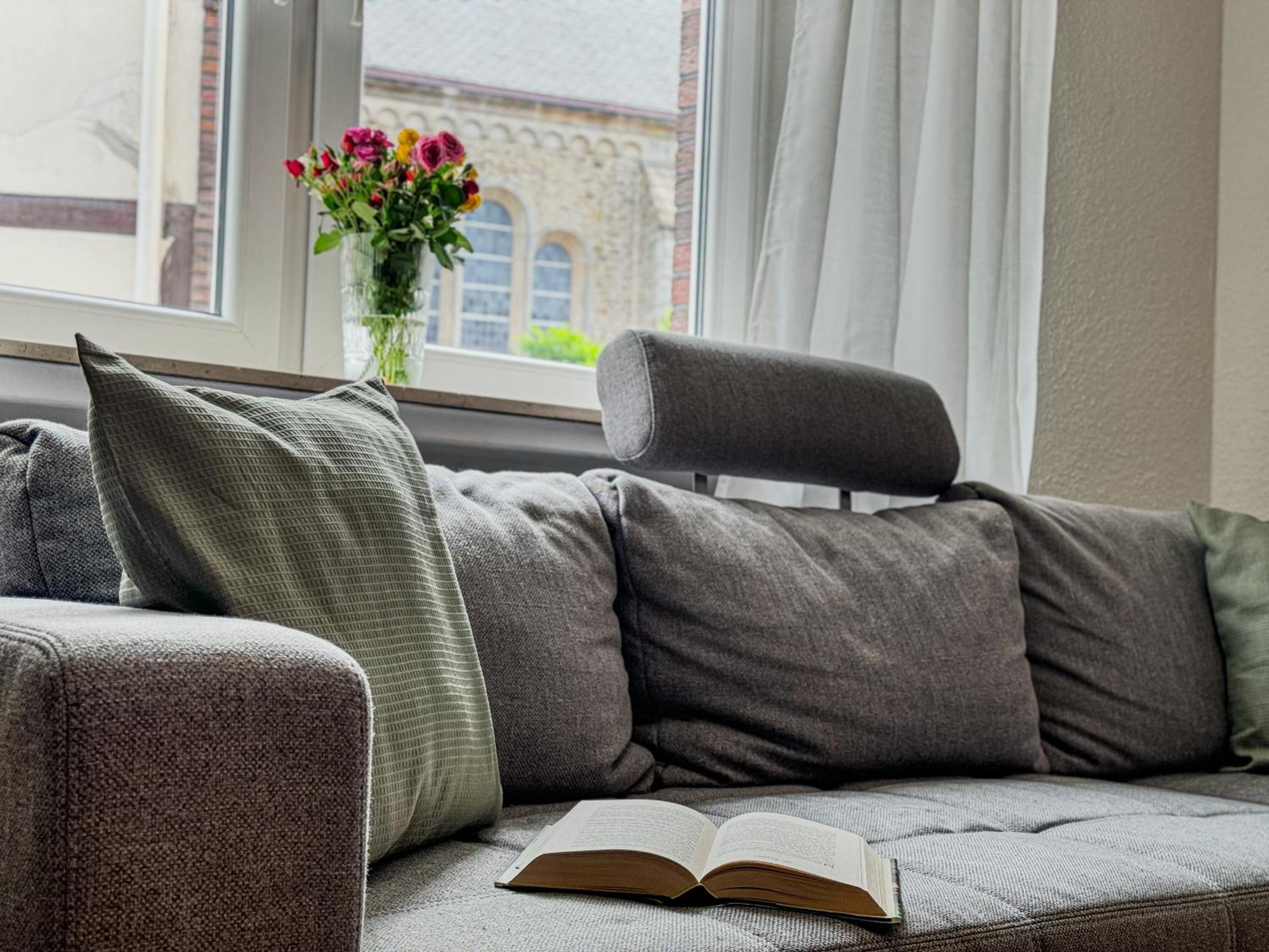 Homelystays Stilvolles Apartment An Der Kirche Lemförde Buitenkant foto