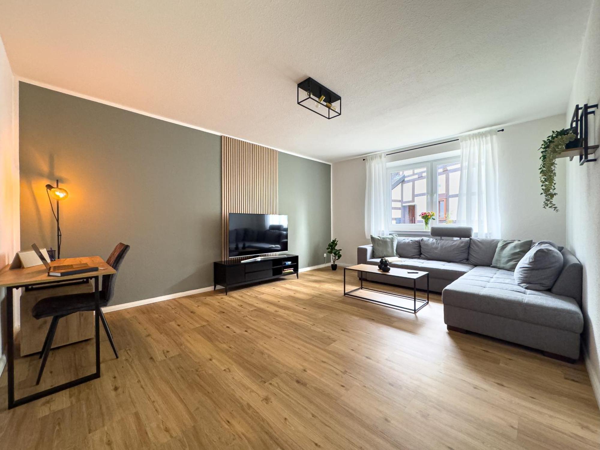 Homelystays Stilvolles Apartment An Der Kirche Lemförde Buitenkant foto